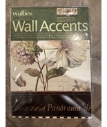 Wallies Peel &amp; Stick Removable Wall Decor Decals Marche De Fleurs Set of... - £8.64 GBP