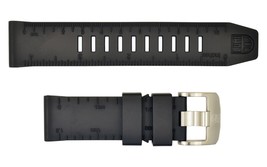Genuine Luminox 3780 BG Land Series 24mm Black Rubber Watch Band Strap - $74.95