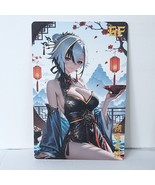 Arlecchino Waifu Card Anime Girl Wall Sake Japan Art Oversized Board A5 - $22.76