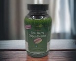 Irwin Naturals 10-Day Acai Berry Super-Cleanse 60 Liquid Softgels EXP 5/... - $4.89