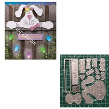 Easter Bunny Metal Cutting Dies Scrapbooking Stencil Card Decoration Craft - $9.16