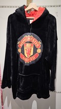Manchester United  Multicoloured Fleece Hoodie One Size Express Shipping - £32.11 GBP