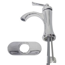 Moen 4500 Wynford Single Hole Bathroom Faucet with Pop-Up Drain Assembly... - $125.90