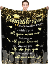 Graduation Gifts Blanket 2024 Graduation Gifts for Her Him Congrats Grad Gift Th - £31.54 GBP