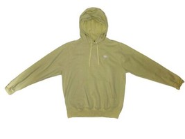 Nike Sweater Mens Medium Lime Green Hoodie Pullover Fleece Casual Sports... - £12.13 GBP