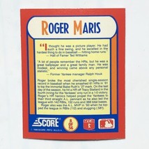 Roger Maris 1990 Score #8 MVPs Magic Motion 3D Hologram MLB Baseball Card - £0.78 GBP