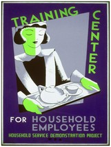 2677.Training center for household employees Poster.Home interior design art. - £13.01 GBP+