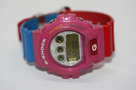 CASIO G-Shock DW-6900FS A Bathing Ape x Kid Cudi Diamond &amp; Pink Sapphire Watch - £1,815.69 GBP