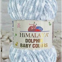 Velvet Waves: Dolphin Baby Colors 5-Pack - 656 yds of Super Bulky Bliss for Knit - £92.36 GBP