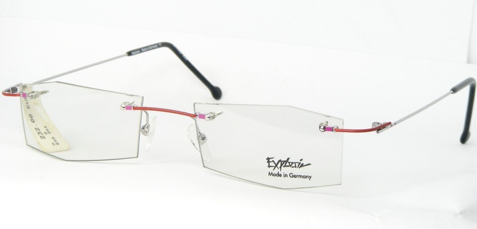 Explosiv 034 04 MULTICOLOR UNIQUE RARE EYEGLASSES GLASSES 49-18-135mm Ge... - $116.72
