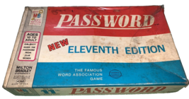Vintage Game   PASSWORD 1962 By Milton Bradley  - £19.66 GBP