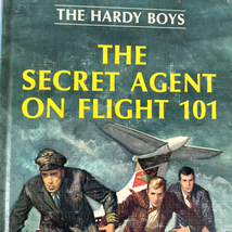Hardy Boys Secret Agent on Flight 101 Franklin W. Dixon 1967 Grosset Dunlap - $5.69