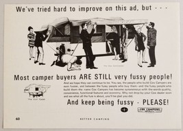 1970 Print Ad Cox Commander &amp; Cadet Tent Camping Travel Trailers  - $10.87