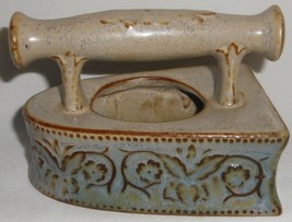 Vintage 1960s/70s Stoneware UCTCI - JAPAN Antique Style Figural Iron PLA... - $22.76