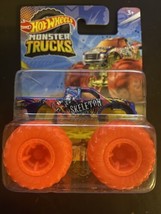 Hot Wheels Mini Monster Trucks Mattel The 909 Skeleton 2023 Toy Collectible - £4.71 GBP