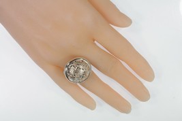 Milo Ornate Cut Out Sterling Silver Ring Size 8.75 - £124.69 GBP