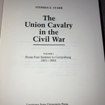 Starr, Stephen Z. : The Union Cavalry in the Civil War, Vol. - £4.20 GBP