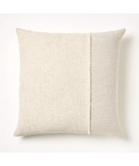 Oversized Pieced Square Throw Pillow Cream/Neutral 24in - $38.99