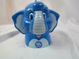 Ringling Bros The Greatest Show On Earth Blue Elephant Cup With Hinged Lid - £4.48 GBP