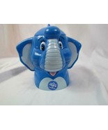 Ringling Bros The Greatest Show On Earth Blue Elephant Cup With Hinged Lid - £4.54 GBP