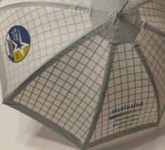 HOUSTON ASTROS Vintage 1999 Methodist Hospital MLB Promo White Gray Umbrella 34&quot; - £28.86 GBP