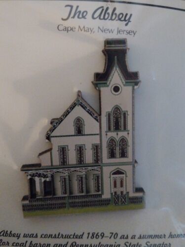 THE ABBEY CAPE MAY NEW JERSEY Sheila's House Lapel Pin Original Backing  Item image 2