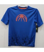 Athletic Works SS Graphic Tee Size M (8) Color Blue - $198.72 MXN