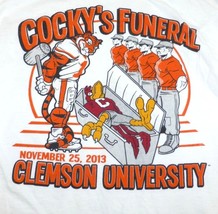 Clemson Tigers University Student Alumni Cockys Funeral 2013 Long Sleeve... - $23.75