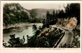 Vtg Postcard RPPC Malahat Drive Vancouver Island BC Canada Unused Gowen Sutton - $6.88