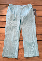 NWT Claudia Ev Women’s Tummy Flattening Cropped Pants Size 8 In blue E9 - $21.29