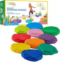 Stepping Stones For Kids From National Geographic – 10 Sturdy Stones To, Indoor - £50.41 GBP