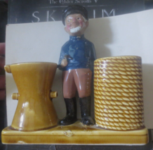 Vintage Olimco Sea Captain Cigar Cigarette Stand Figure Toothpick Holder - £14.74 GBP