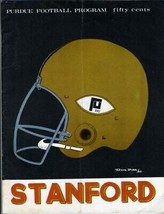 Purdue Boilermakers v Stanford Cardinal Football Program 1969 - £51.19 GBP