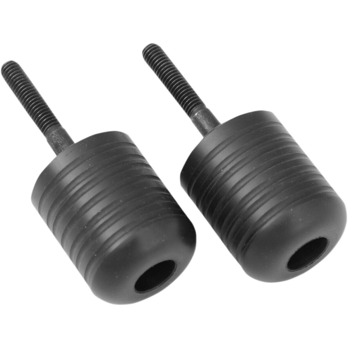 Pro-tek Bar End Clip-on Sliders Suzuki 1992-1998 GSXR1100W Acetal Black NEW - $14.57