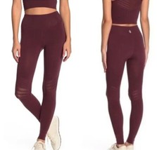 Free People Small Gone Adrift Pant Red Night Maroon Leggings M NWT - £39.07 GBP