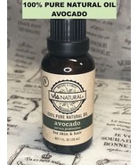 VIA NATURAL  100% PURE NATURAL OIL AVOCADO FOR SKIN &amp; HAIR 1 FL OZ - €5,13 EUR