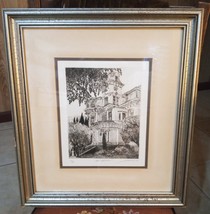 Robert Sills Gallery Signed &amp; Numbered Framed Print &quot;The Mansion&quot; by Stoner - £31.10 GBP