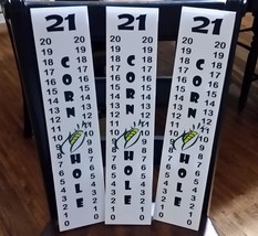 Set of 3 Cornhole Scoreboard Signs - With Bracket Easily Attach to a Pol... - $27.00