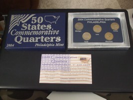 50 States Commemorative Quarters - Philadelphia Mint - 2004 - $16.82