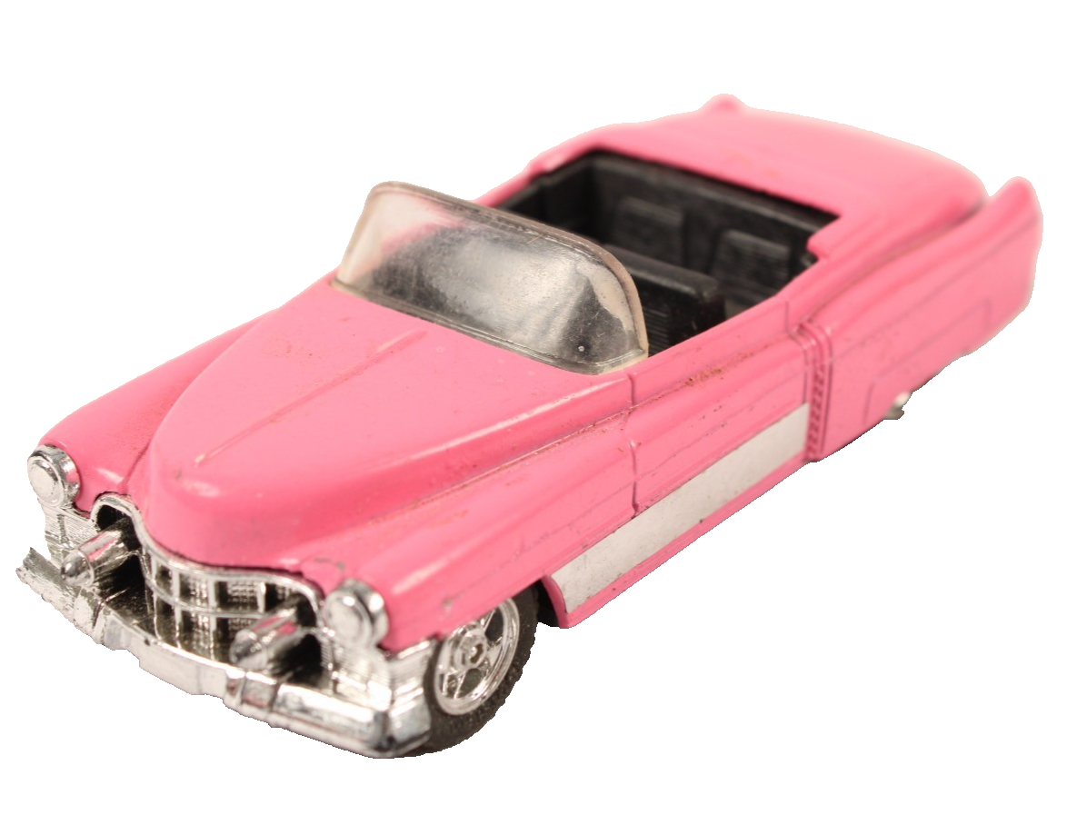 Tootsie Toy Hard Body Die-Cast 1956 &#39;53 Pink Cadiliac Vtg 1992 - $12.99