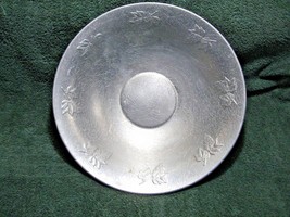 Vintage Collectible 14&quot; WEST BEND COMPANY Aluminum Decorative Bowl-Party... - $29.95