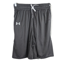 Reversible Gray Basketball Shorts Mens Medium White (Under Armor) - £18.95 GBP