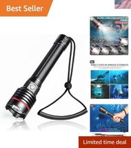 Diving Flashlight, 5000Lumens Dive Light,100m Waterproof,Dive Lights Scu... - $147.01