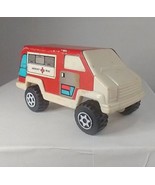 1978 Tonka Emergency medic Red White 4&quot; Pressed Steel / Plastic Van - £7.48 GBP