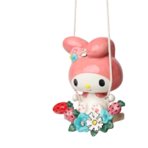 My Melody Hello Kitty Ceramic Garden Swinger 6.5"L Blue Sky Clayworks - $34.65