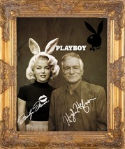 Hugh Hefner and Marilyn Monroe 16x20 frame high quality photo print. - $27,436.45 MXN