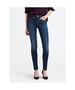 Levis Sz 27 Denim Classic Mid Rise Skinny Jeans Dark Wash Stretch Pants ... - $436.12 MXN