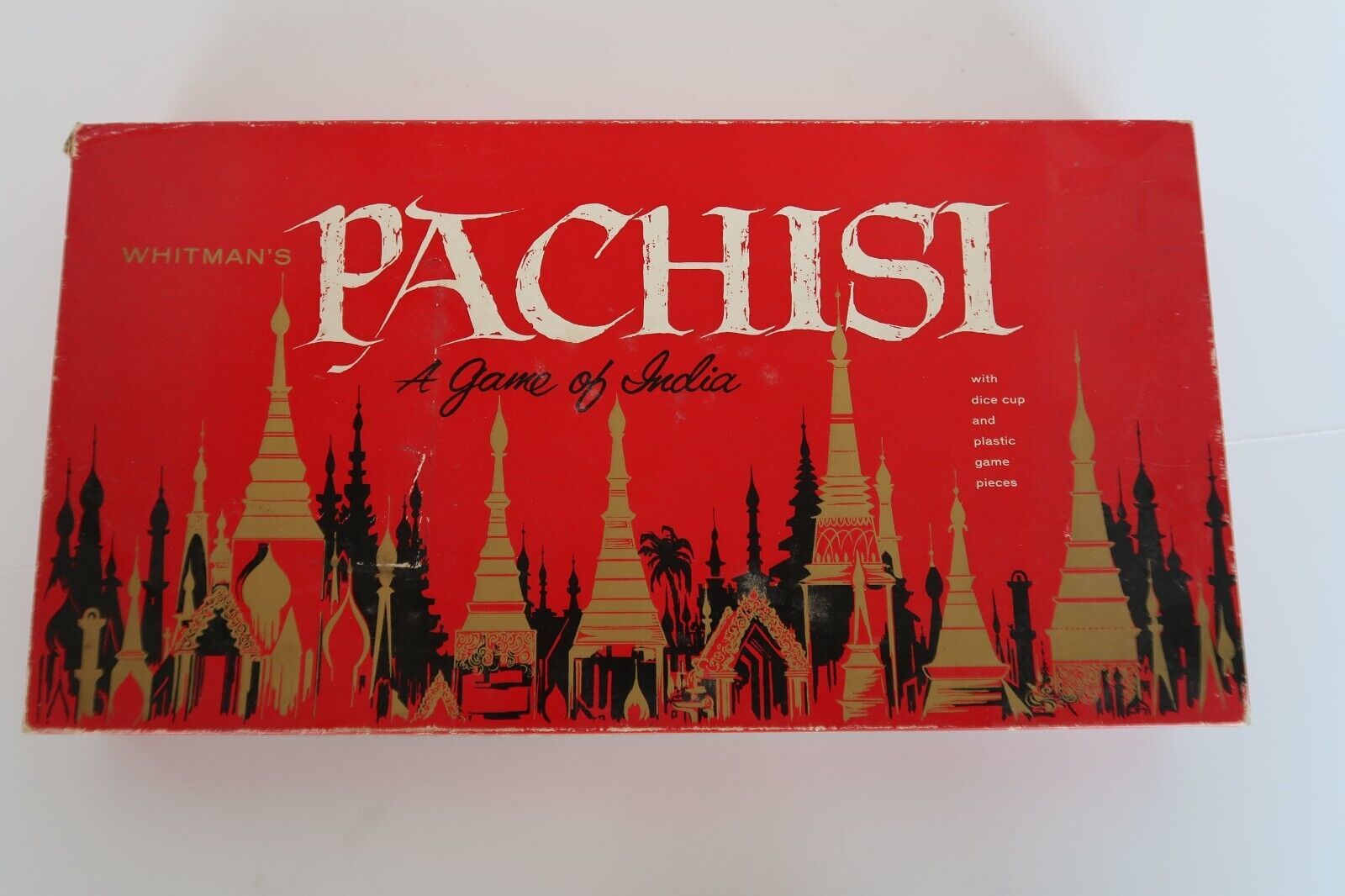 Vtg Whitman's Pachisi Game of India Parcheesi Board Game Copyright 1945 Complete - $25.00