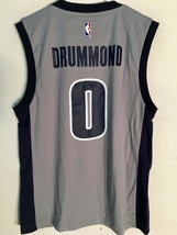 Adidas NBA Jersey Detroit Pistons Andre Drummond Grey sz S - £13.44 GBP
