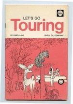 Let&#39;s Go Touring Booklet Shell Oil Company by Carol Lane 1960&#39;s Travel Hints - $17.82